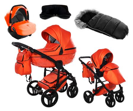 Junama 5v1 S CLASS Barva: 5v1 S Class 4 Shock Orange, Konstrukce: 2K - otočná kola