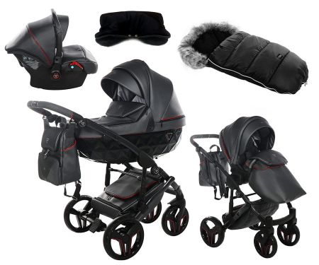 Junama 5v1 S CLASS Barva: 5v1 S Class 6 Anthracite grey, Konstrukce: 2K - otočná kola