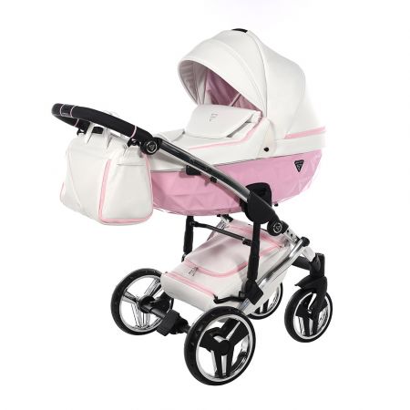 Junama Kočárek Candy Barva: 1 Bubble pink, Konstrukce: 2K - otočná kola