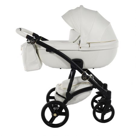 Kočárek Tako Laret Premium Barva: 6 Bílá, Konstrukce: 2K - otočná kola