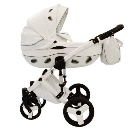 Junama Kočárek Original Design Barva: Labutí pírka
