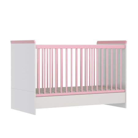 Variabilní postýlka Faktum Emily Powder 70x140 cm Lišta proti okusu: bez lišty, Stahovací bočnice: bez stahovací bočnice