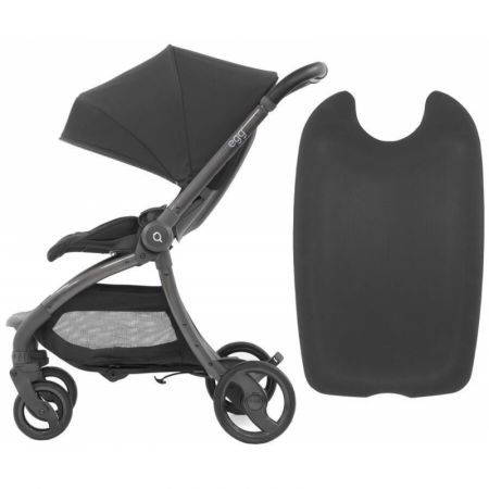 BabyStyle kočárek EGG Quail Gotham Black/Plain Black 2019