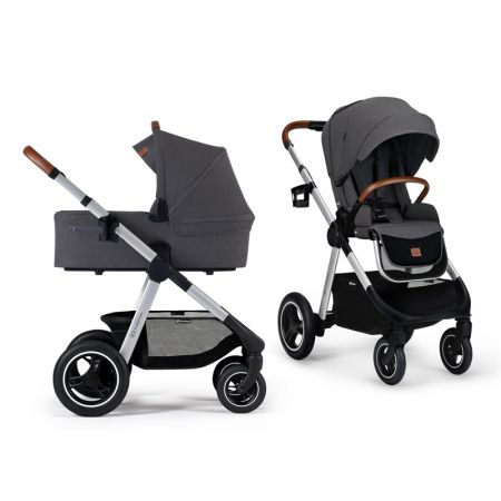 KINDERKRAFT Kočárek kombinovaný Everyday 2v1 Dark Grey