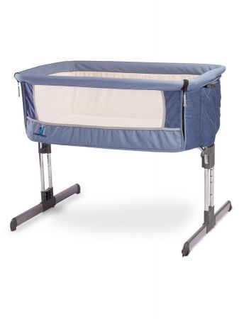 Dětská postýlka CARETERO Sleep2gether navy, Modrá