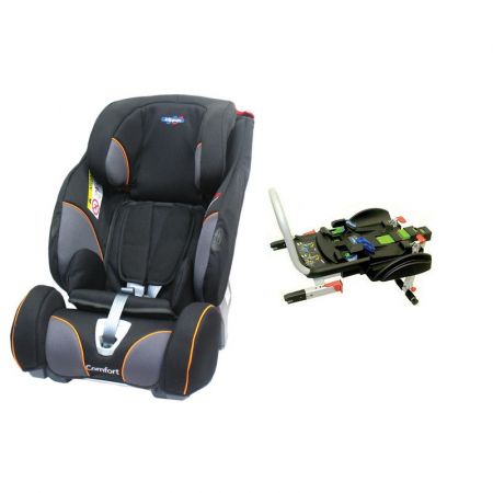 Klippan Triofix Comfort Black Orange se základnou