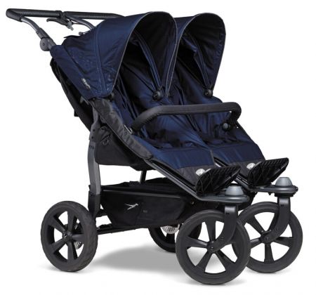 Duo stroller - air chamber wheel navy