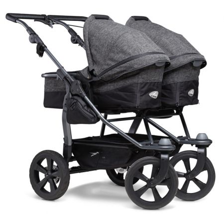 Duo combi pushchair - air chamber wheel prem. anthracite