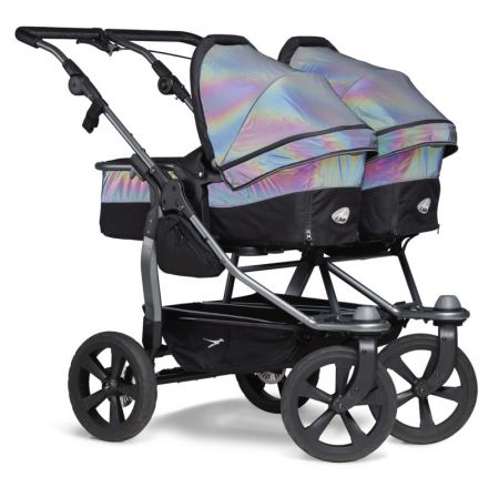 Duo combi pushchair - air chamber wheel glow in the dark