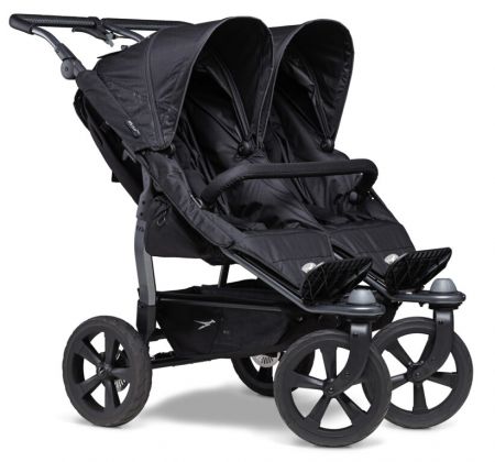 Duo stroller - air chamber wheel black