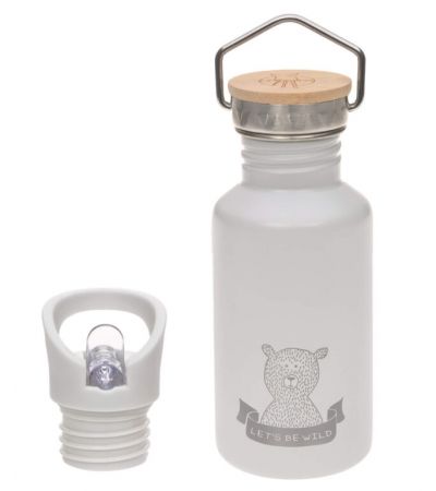 Bottle Stainless Steel Adventure grey