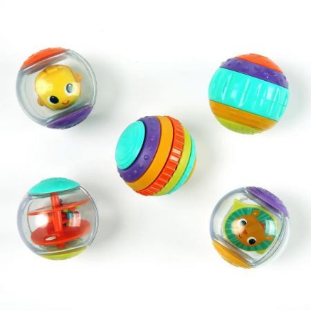 Bright Starts Hračka Shake & Spin Activity Balls™, 3m+