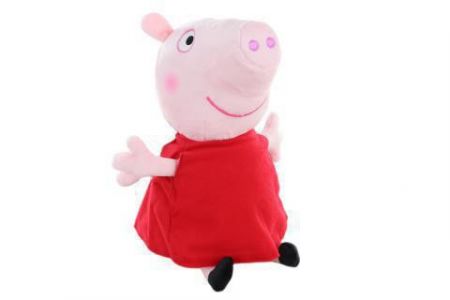 Prasátko Peppa plyš Červená