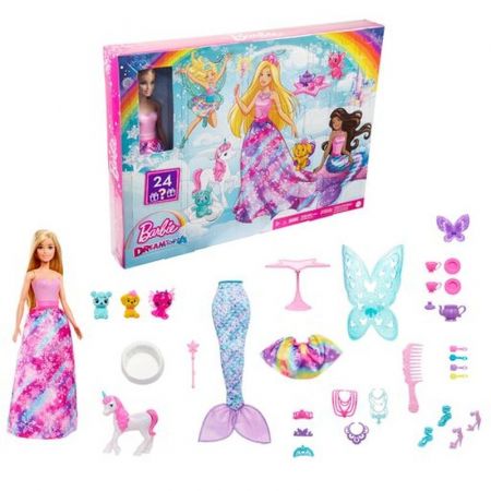 MATTEL - Barbie Pohádkový Adventní Kalendář