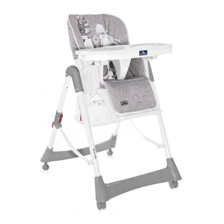 Jídelní židlička Lorelli GUSTO GREY RABBITS