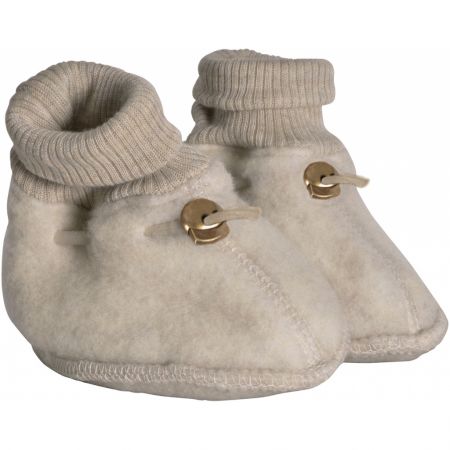 Mikk-Line Mikk - Line kojenecké vlněné merino capáčky 9815 Melange Offwhite Velikost: 56 Merino vlna