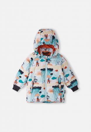 REIMA dětská zimní bunda 5100013A - 7583 Velikost: 92 Moomin kolekce