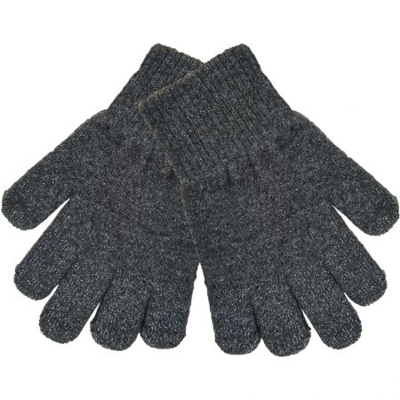 Mikk-Line Mikk - Line dětské vlněné rukavice 93021 Antrazite Velikost: 98 Vlna