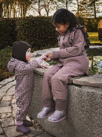 En Fant dívčí termo set s volánky 240096 - 6405 Velikost: 92 Termo, Recyklované