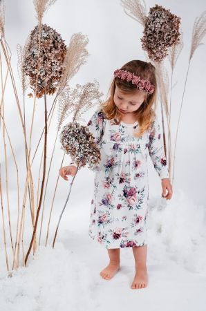 Jamiks dívčí noční košile LINDORA peonie Velikost: 98