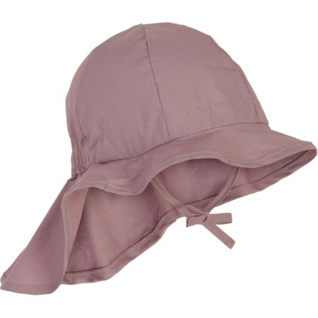 Mikk-Line Mikk - Line dívčí letní klobouk 98113 Twilight Mauve Klobouky: 53 GOTS, UPF 50+