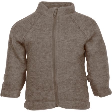 Mikk-Line dětská vlněná merino bunda Melange Denver 50001 Velikost: 74 Merino vlna