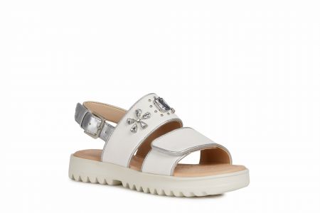 GEOX dětské sandály J026EC - C1000 Velikost: 35