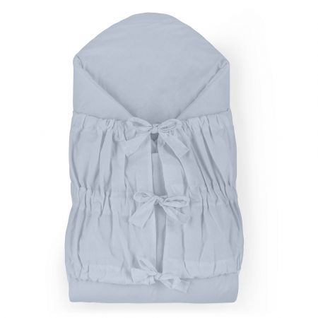 PETITEMARS PETITE&MARS Zavinovačka šněrovací Nurse s pevnou kokosovou vložkou Dusty Blue