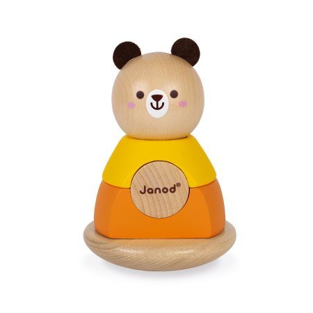 Janod medvídek  Roly - Poly houpající se skládačka J08184