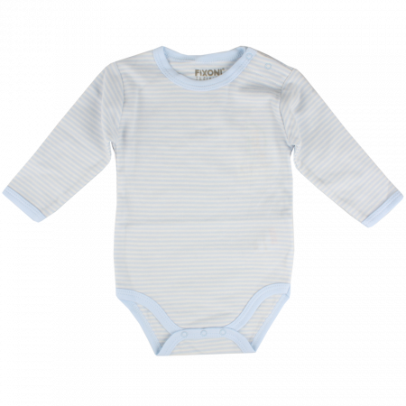 Fixoni kojenecké body s dlouhým rukávem Oekotex 32260-03-21 Velikost: 92 GOTS certifikace