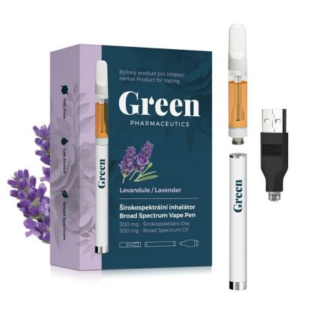 Green Pharmaceutics Širokospektrální inhalátor Levandule - Sleep