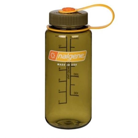 Nalgene Wide-Mouth 500 ml, Olive lahev