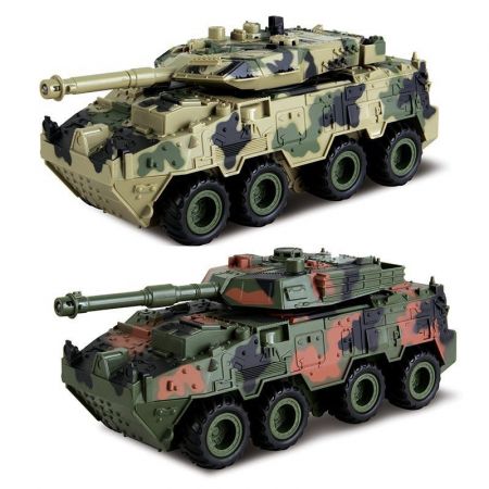 HM Studio Tank 4WD - zpětné natahování
