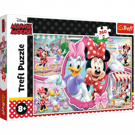 TREFL - Puzzle 260 Šťastný den Minnie / Disney Minnie