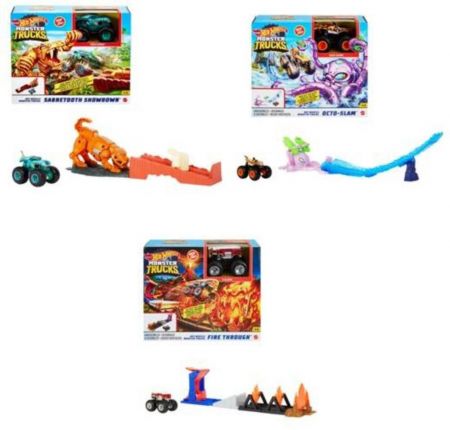 Mattel Hot Wheels Monster trucks akční herní set 