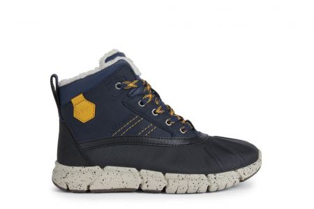 GEOX chlapecké zimní boty  J049XD - C0657 Velikost: 35 Amphibiox