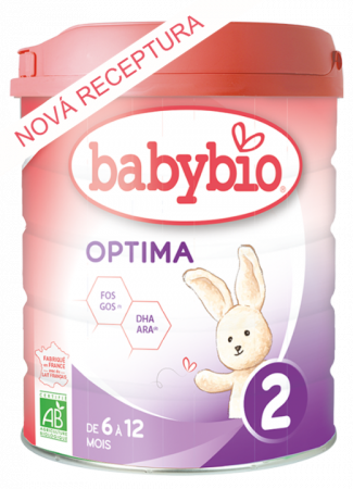 Babybio mléko Optima 2 800g