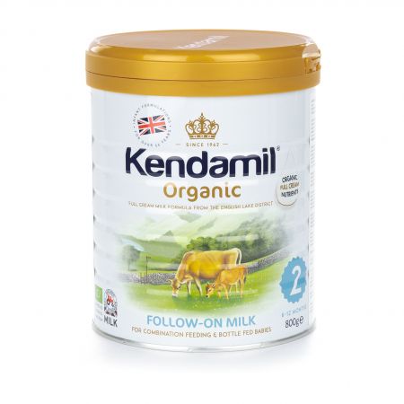 Kendamil 100% BIO/organické plnotučné pokračovací mléko 2 (800g) 