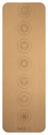 beUnik Yoga Mat 180x66x0,5 cm (7 čaker)
