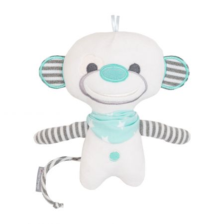 bílá opička happy monkey  - uni