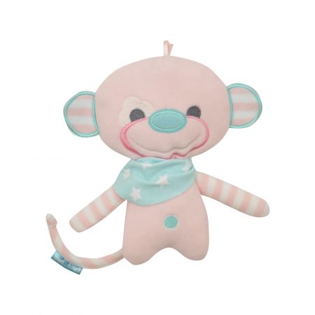 růžová opička Happy Monkey - uni