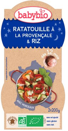 Good Night Ratatouille po provensálsku s rýží od 12. měsíce, 2x200g