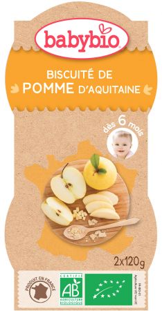 jablko sušenka od 6. měsíce, 2x120g