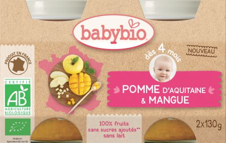 jablko mango od 4. měsíce, 2x130g