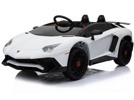 MADE - Dětské elektrické auto Lamborghini, 2 motory, dálkové ovládání, MP3