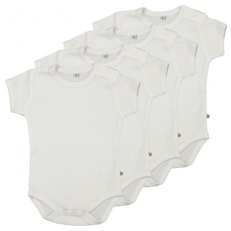 Pippi kojenecké body s krátkým rukávem OEKO - TEX  set 4 ks 3820 - 100 Velikost: 104 OEKO - TEX