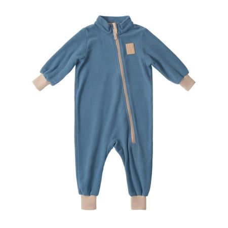 LEOKID Fleecový overal - Blue Shade Vel. 74 (9 - 12 měsíců)
