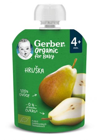 GERBER GERBER Organic Kapsička hruška 90 g​