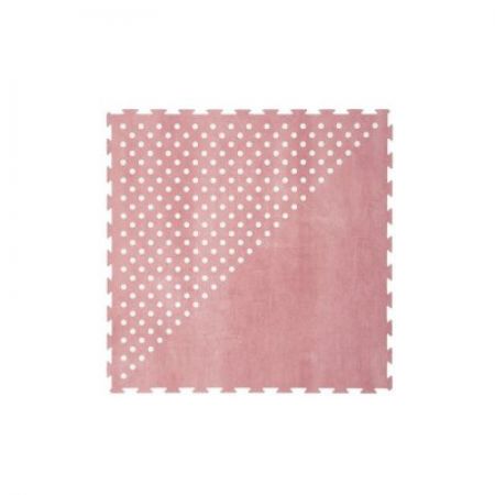 TODDLEKIND Prettier Hrací podložka Puzzle Earth Ash Rose 120 x 180 cm