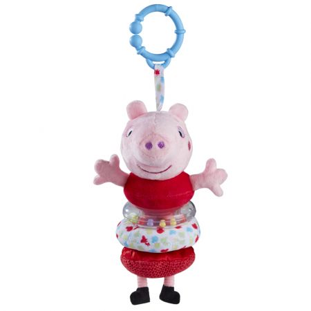 PEPPAPIG PEPPA Pig Hračka závěsná s chrastítkem